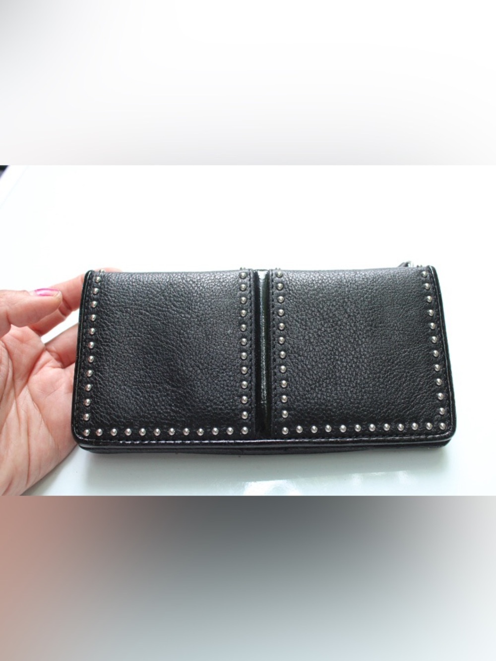 Brighton Pretty tough studded wallet